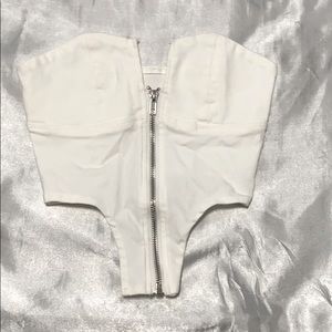 Cute dress up crop top